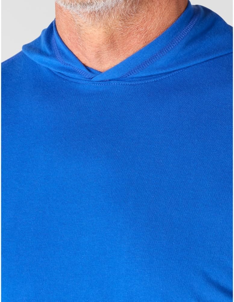 image:imageCarhartt Mens Force Relaxed Fit Midweight LongSleeve Logo Graphic Hooded TShirtElectric Indigo