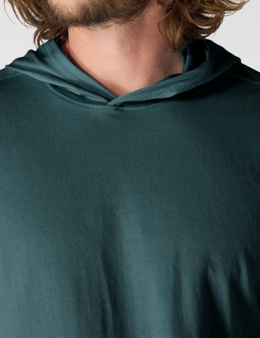 image:imageCarhartt Mens Force Relaxed Fit Midweight LongSleeve Logo Graphic Hooded TShirtGreenstone