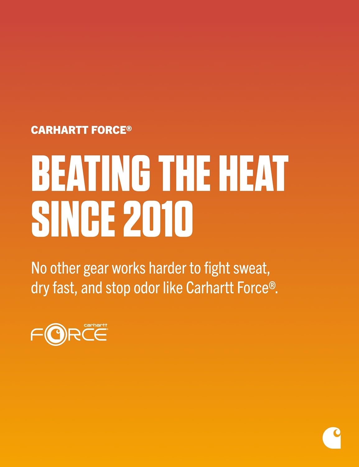 image:imageCarhartt Mens Force Relaxed Fit Midweight ShortSleeve Pocket TShirtGinger Spice