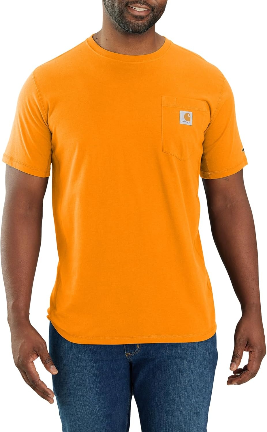 image:imageCarhartt Mens Force Relaxed Fit Midweight ShortSleeve Pocket TShirtOriole