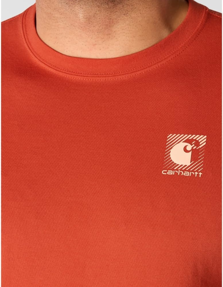 image:imageCarhartt Mens Force Relaxed Logo TShirtAtomic Red