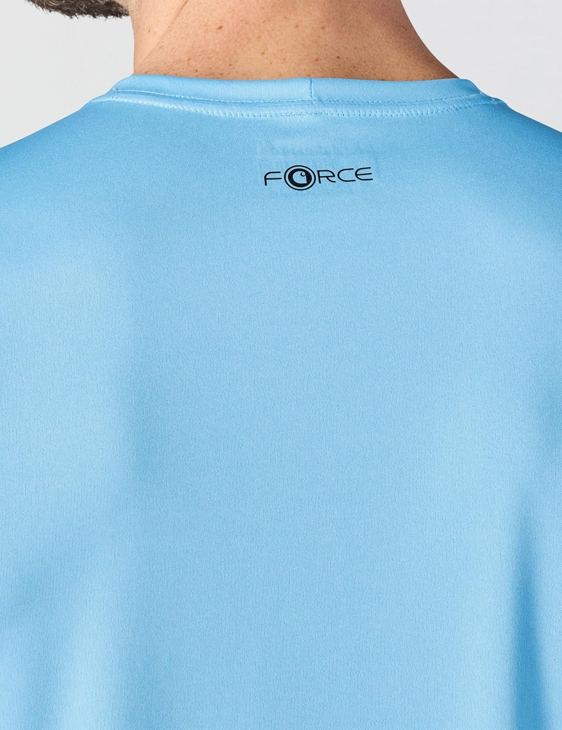 image:imageCarhartt Mens Force Sun Defender Lightweight LongSleeve Logo Graphic TShirtBlue Gleam Heather