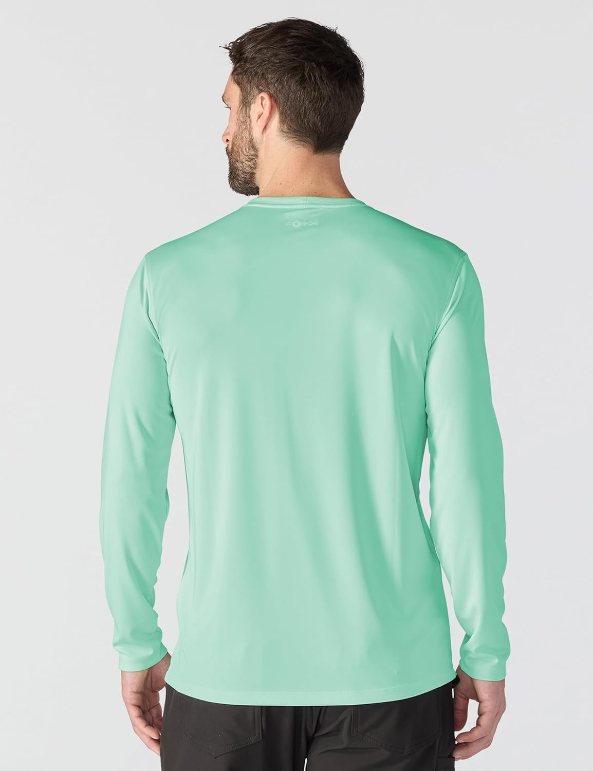 image:imageCarhartt Mens Force Sun Defender Lightweight LongSleeve Logo Graphic TShirtFresh Mint