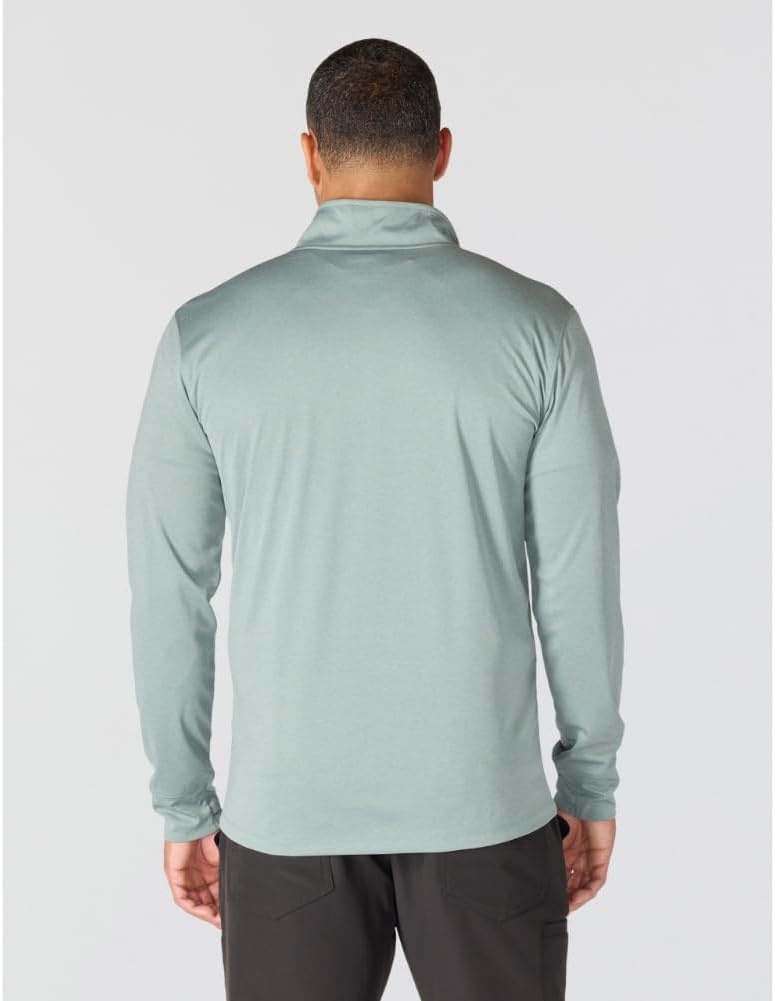 image:imageCarhartt Mens Force Sun Defender Relaxed 12zipGreen Slate Heather