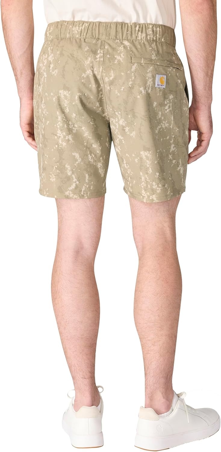 image:imageCarhartt Mens Force Sun Defender Relaxed Fit PullOn ShortTan Terrain Camo