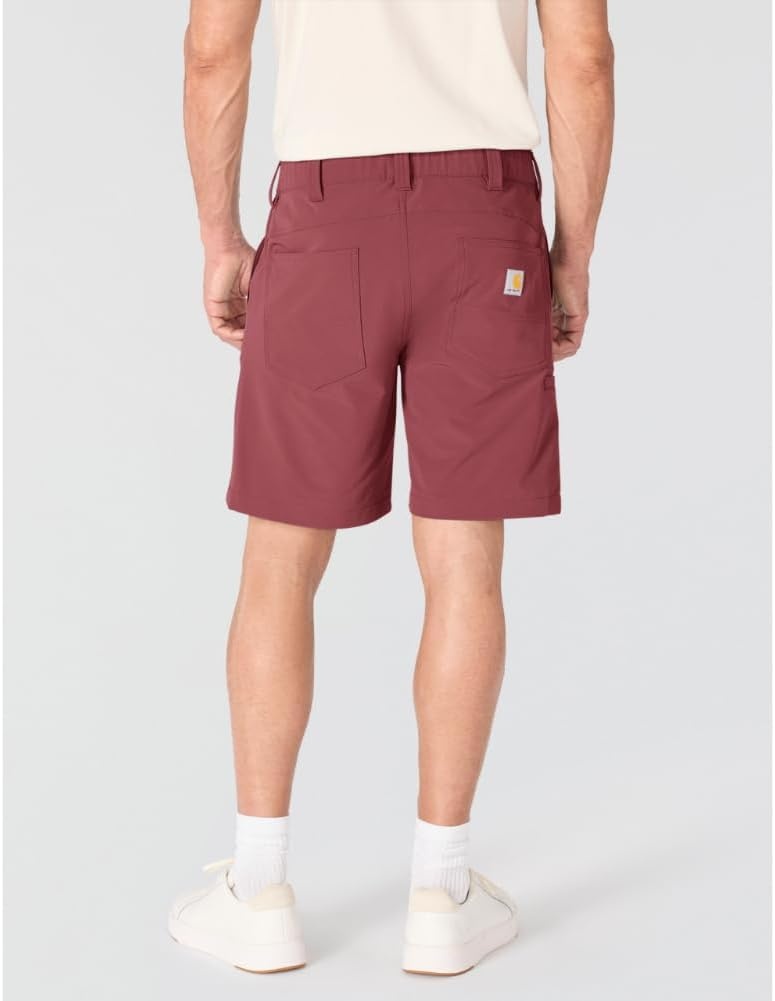 image:imageCarhartt Mens Force Sun Defender Relaxed Fit ShortAmber Terrain