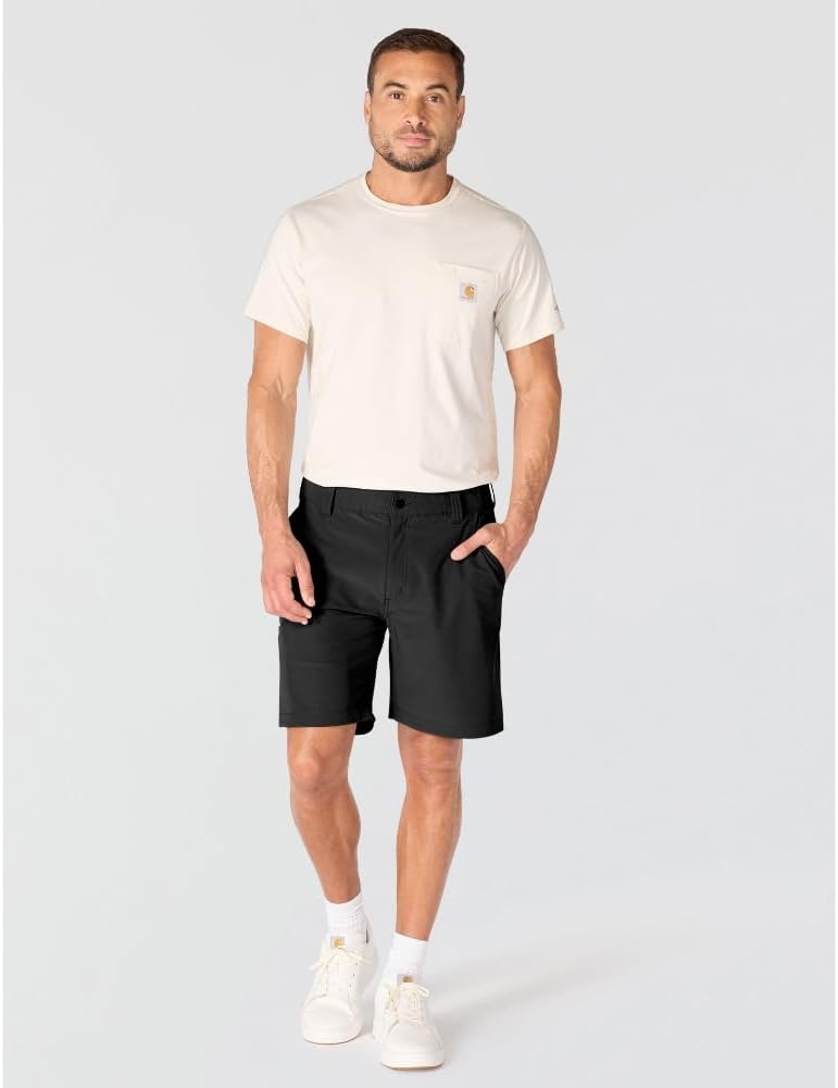 image:imageCarhartt Mens Force Sun Defender Relaxed Fit ShortBlack