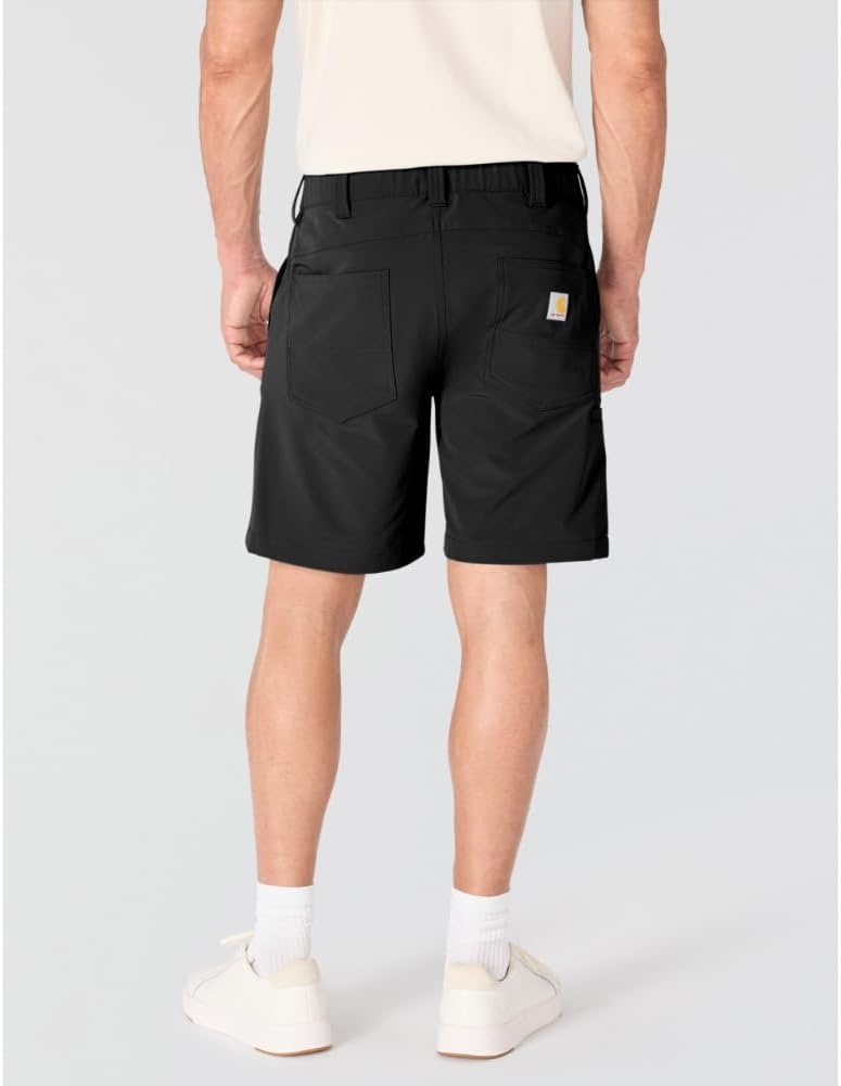 image:imageCarhartt Mens Force Sun Defender Relaxed Fit ShortBlack
