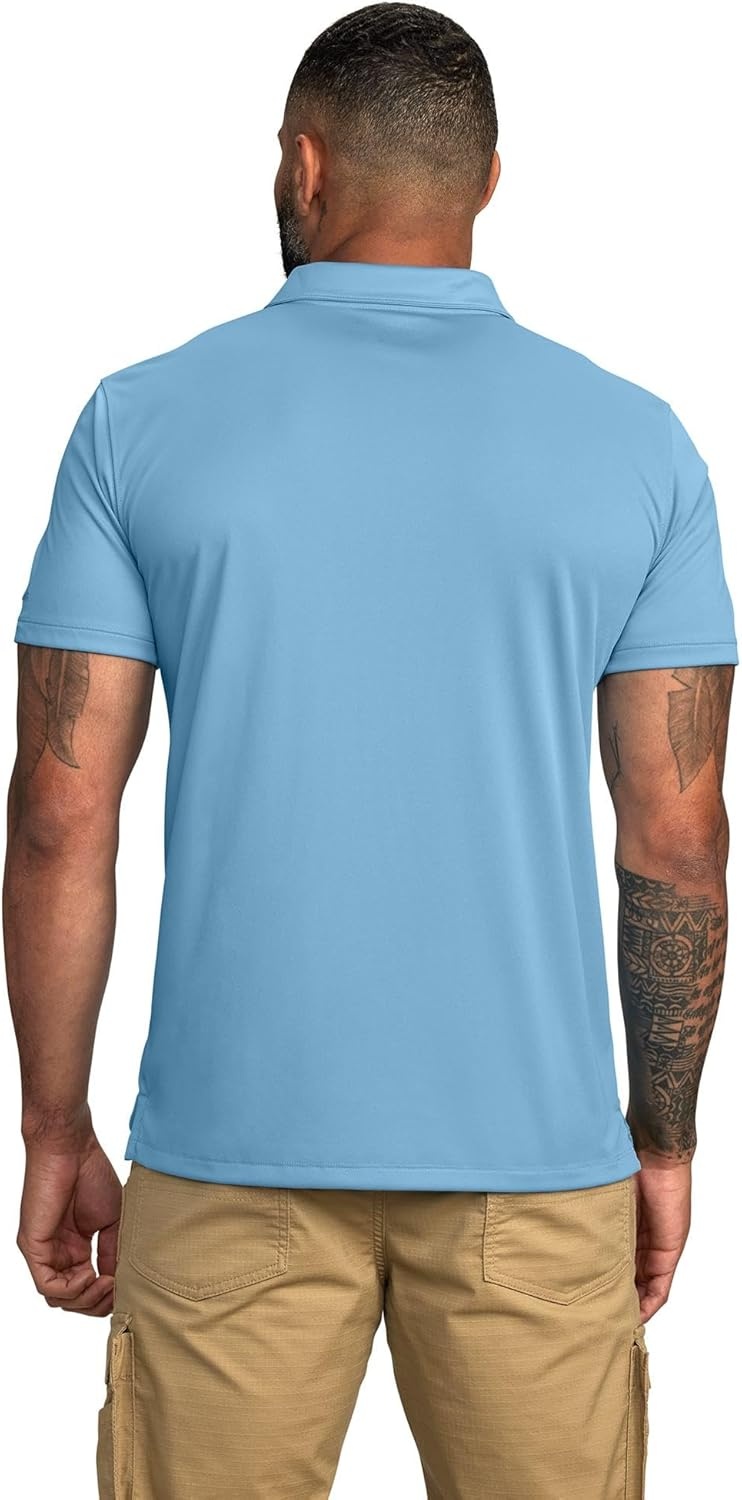 image:imageCarhartt Mens Force Sun Defender Relaxed PoloFresh Water