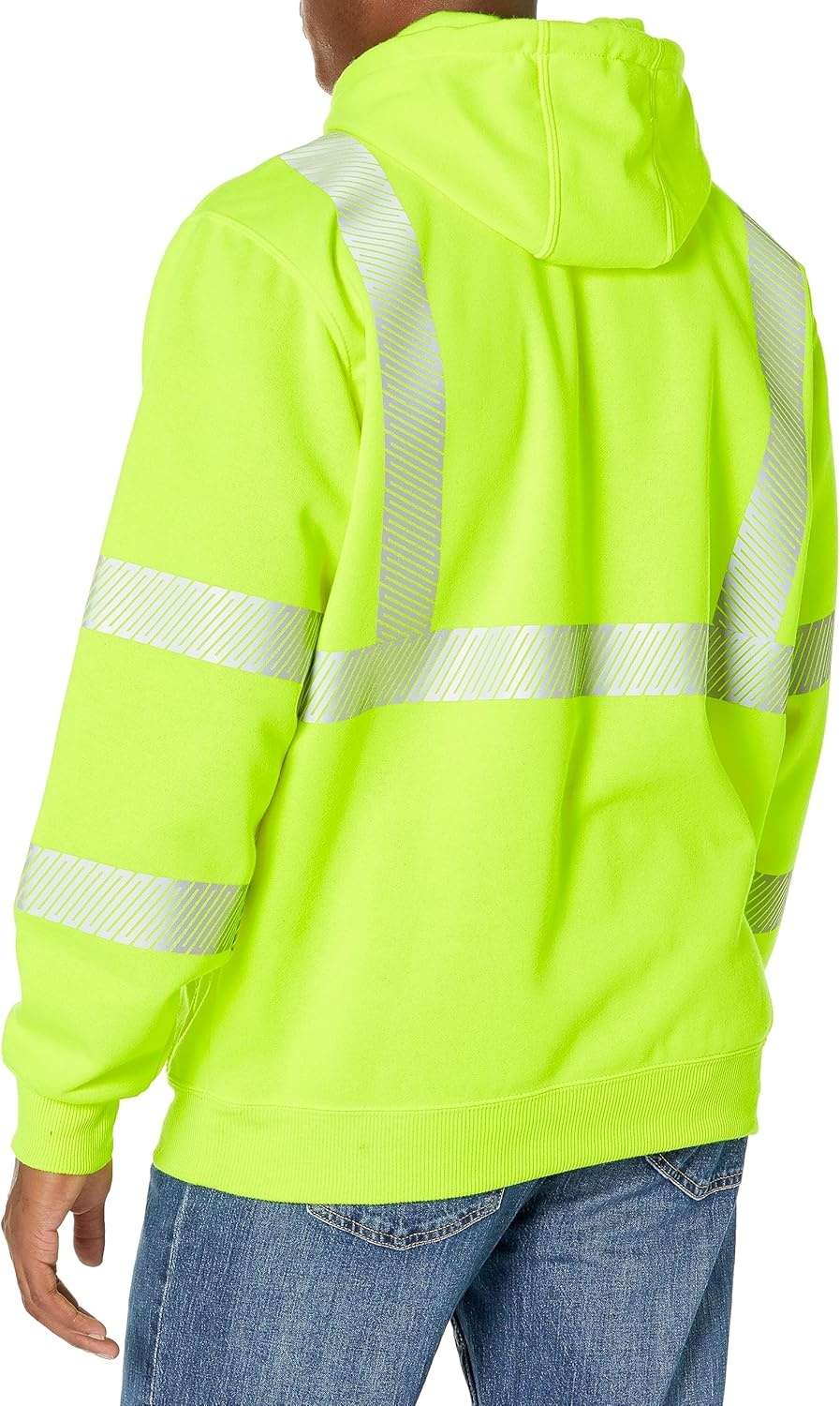 image:imageCarhartt Mens HV Class 3 SweatshirtBrite Lime