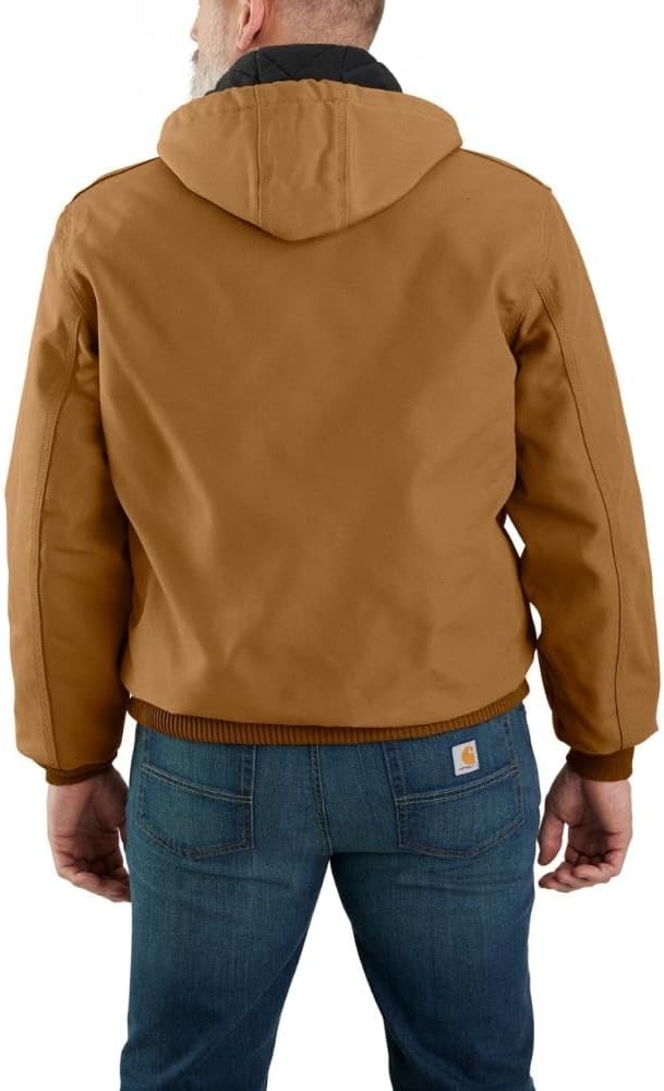 image:imageCarhartt Mens Iconic J140 Firm Duck Active JacDark Navy