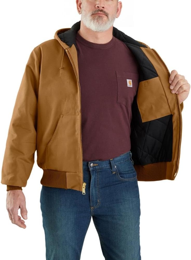 image:imageCarhartt Mens Iconic J140 Firm Duck Active JacGravel