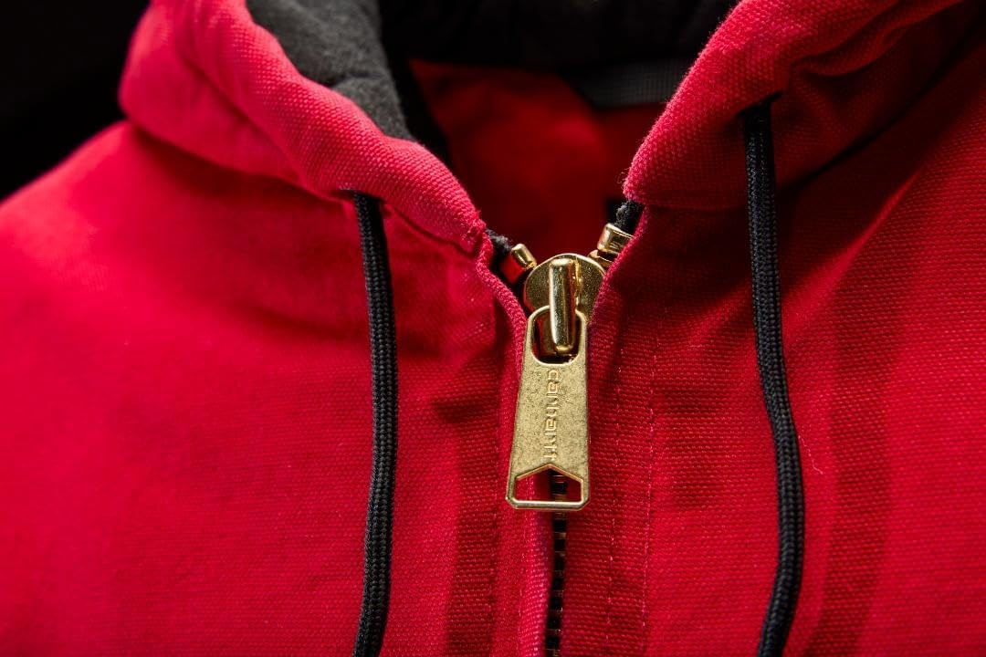 image:imageCarhartt Mens Iconic J140 Firm Duck Active JacIndustry Red