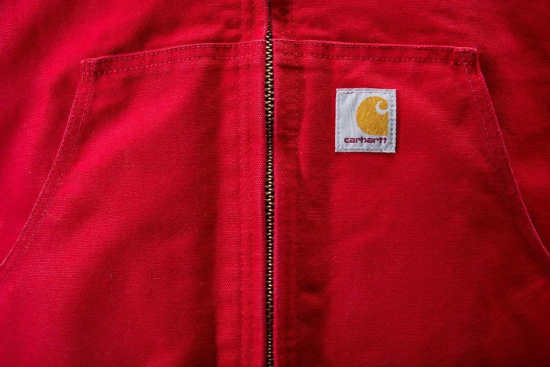 image:imageCarhartt Mens Iconic J140 Firm Duck Active JacIndustry Red