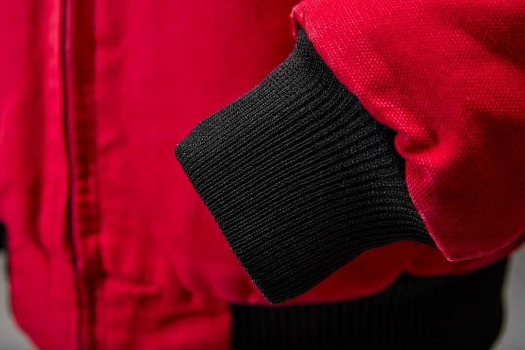image:imageCarhartt Mens Iconic J140 Firm Duck Active JacIndustry Red