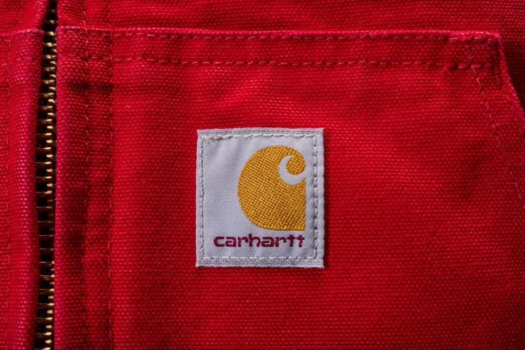 image:imageCarhartt Mens Iconic J140 Firm Duck Active JacIndustry Red