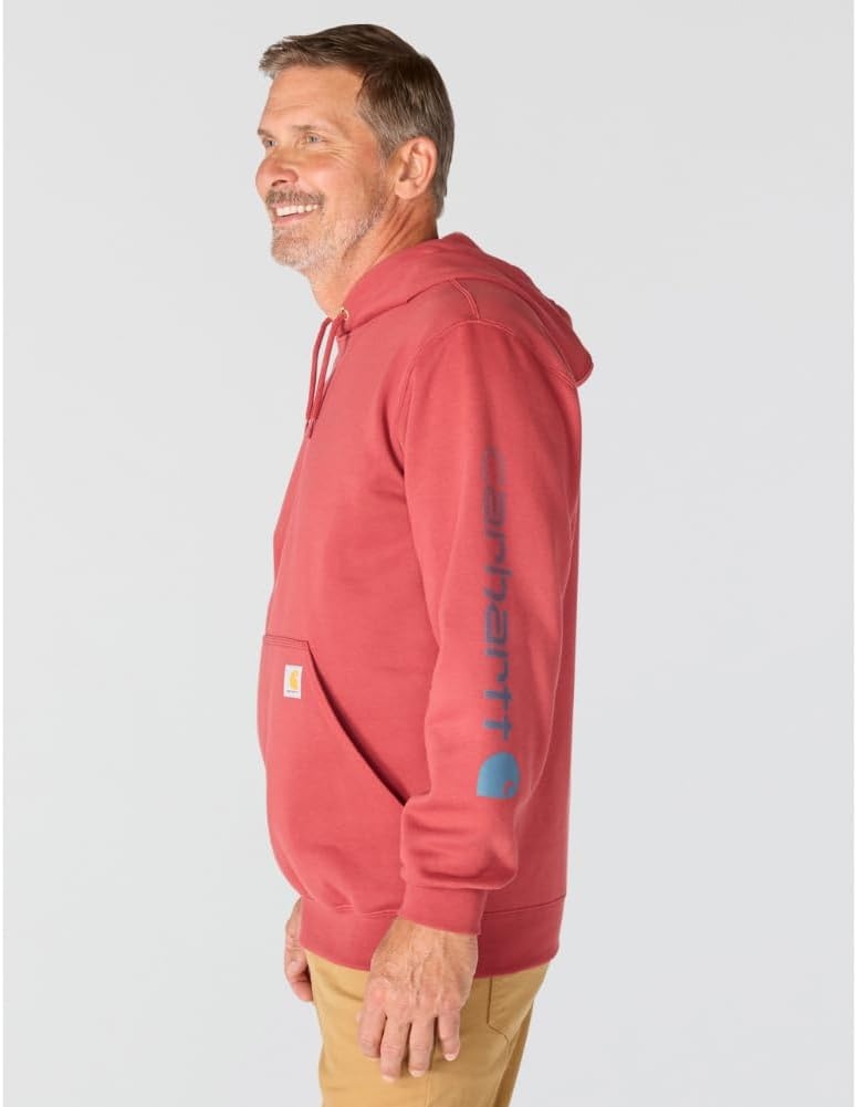 image:imageCarhartt Mens Iconic K288 Logo SweatshirtAmber Terrain