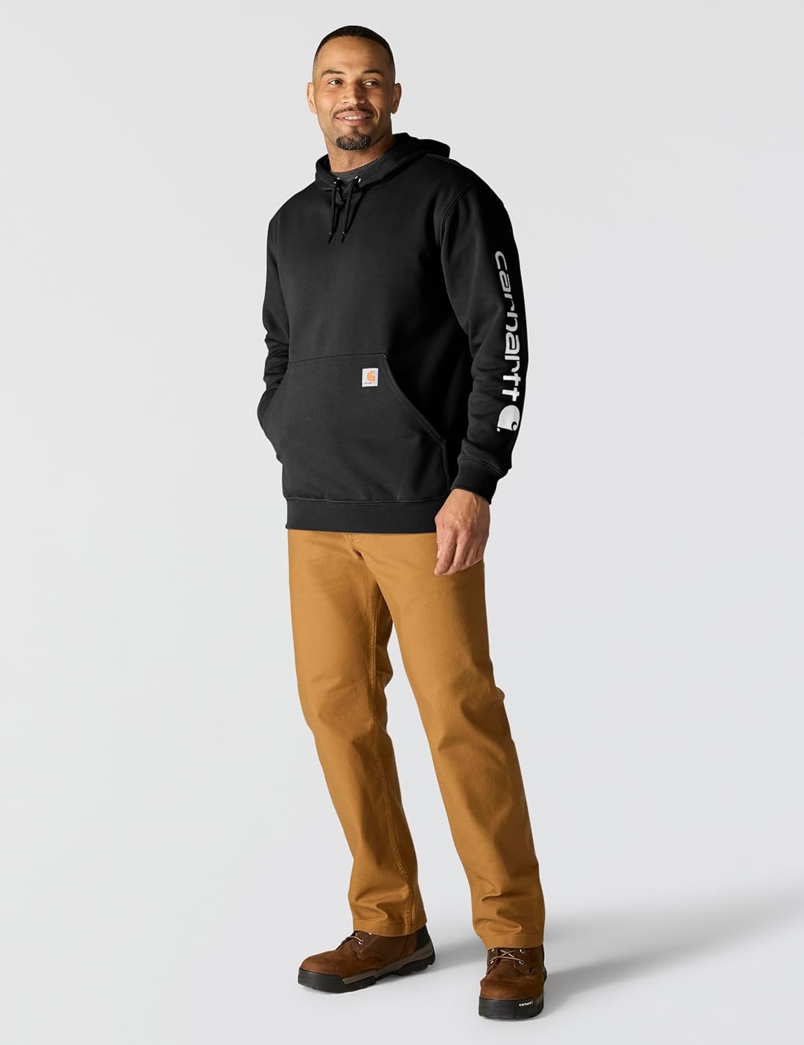 image:imageCarhartt Mens Iconic K288 Logo SweatshirtBlack
