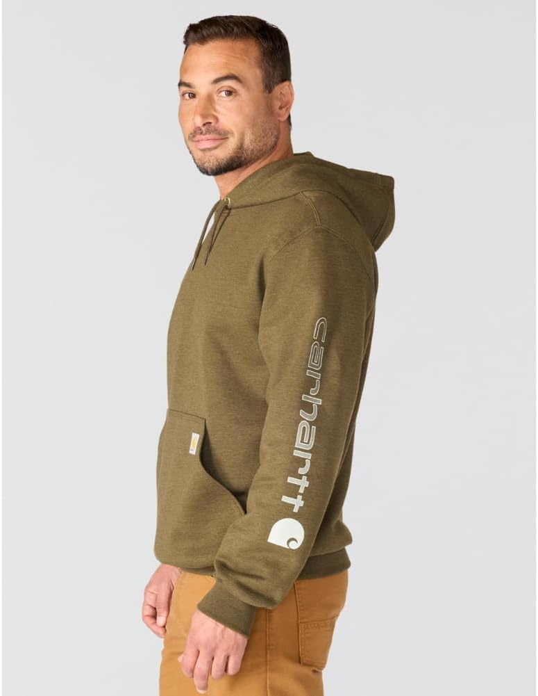image:imageCarhartt Mens Iconic K288 Logo SweatshirtBurnished Logs Heather