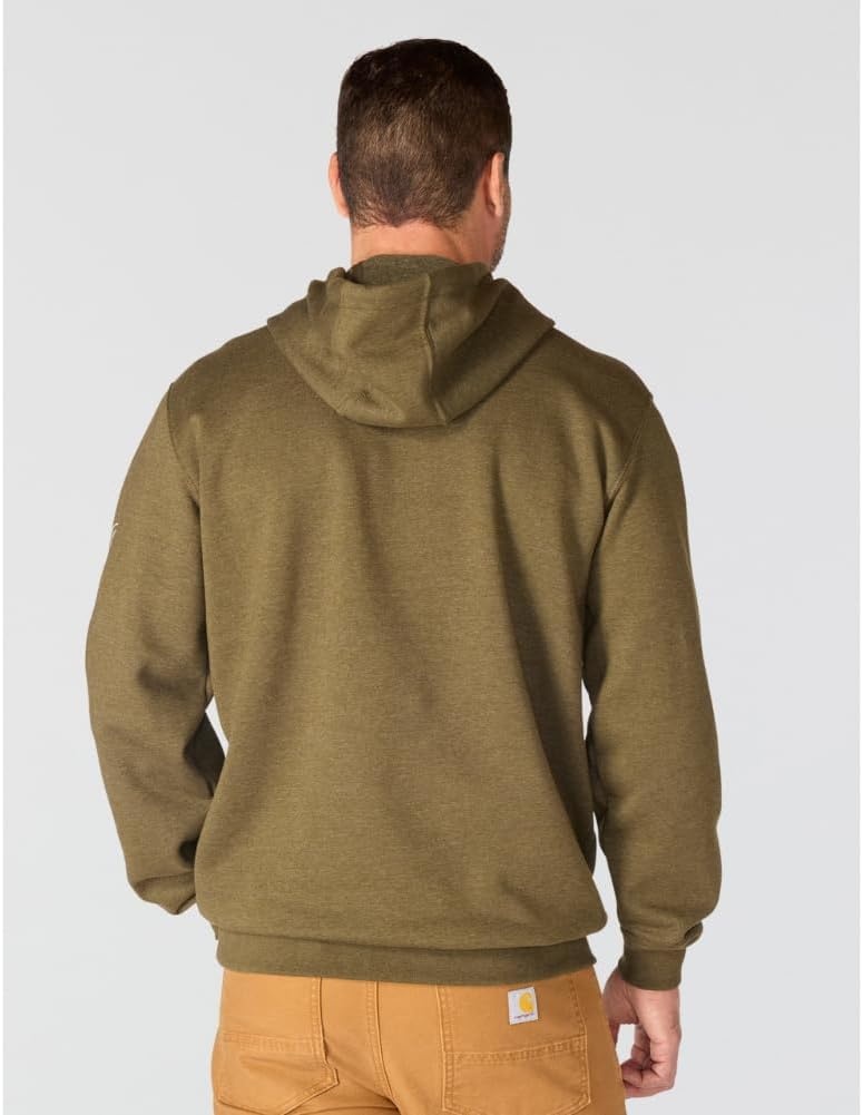 image:imageCarhartt Mens Iconic K288 Logo SweatshirtBurnished Logs Heather