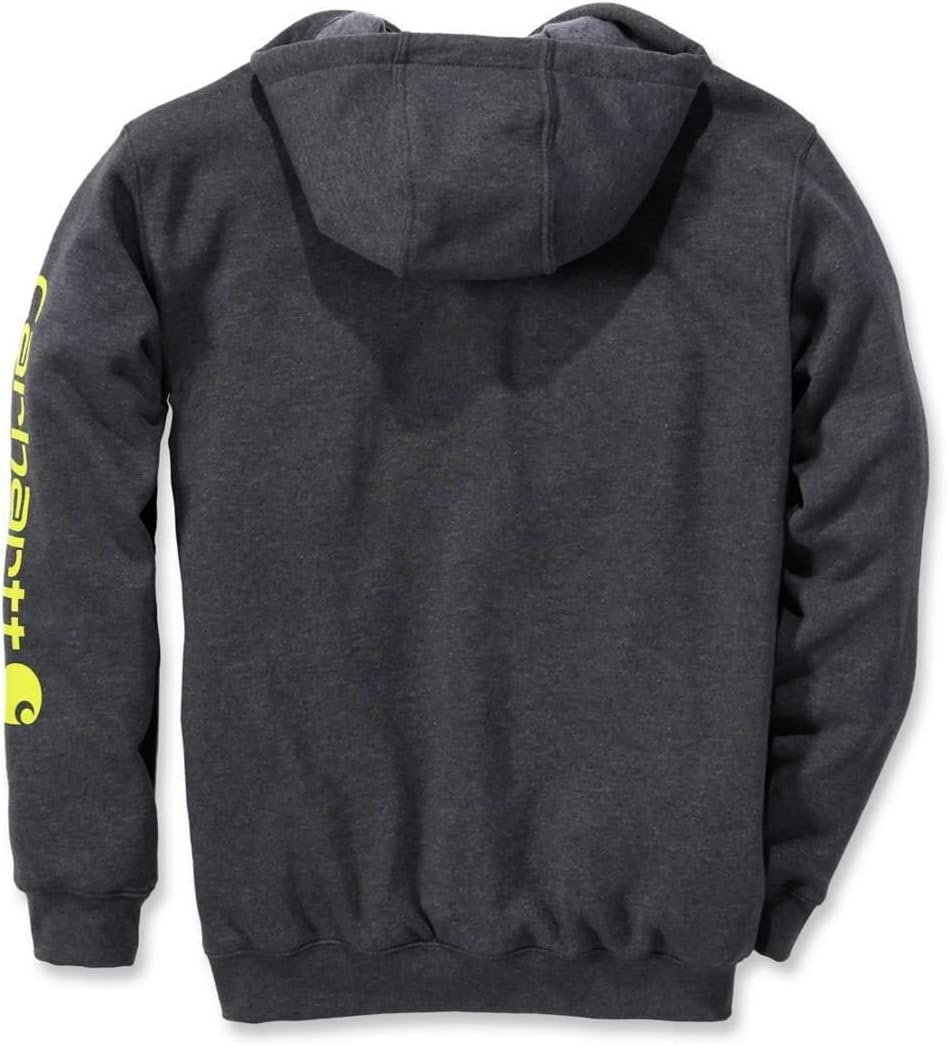 image:imageCarhartt Mens Iconic K288 Logo SweatshirtCarbon Heather