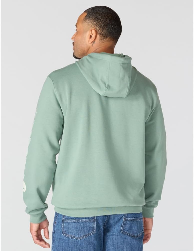 image:imageCarhartt Mens Iconic K288 Logo SweatshirtGreen Slate