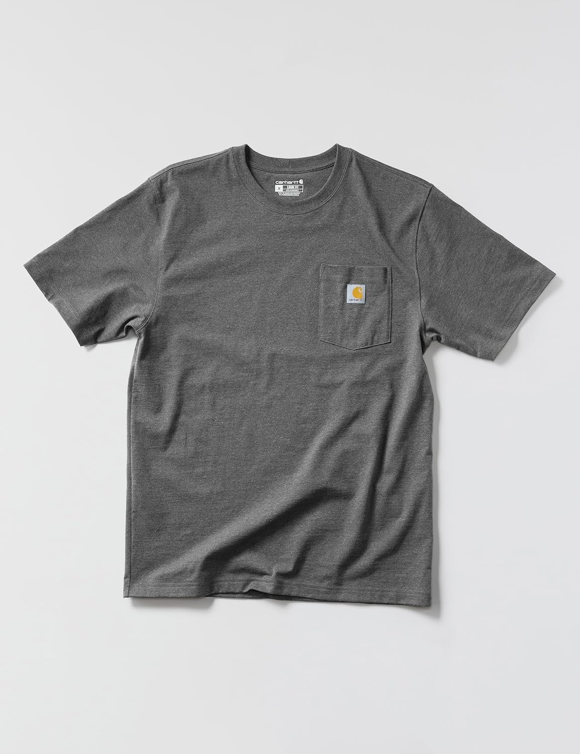 image:imageCarhartt Mens Iconic K87 Pocket TShirtCarbon Heather