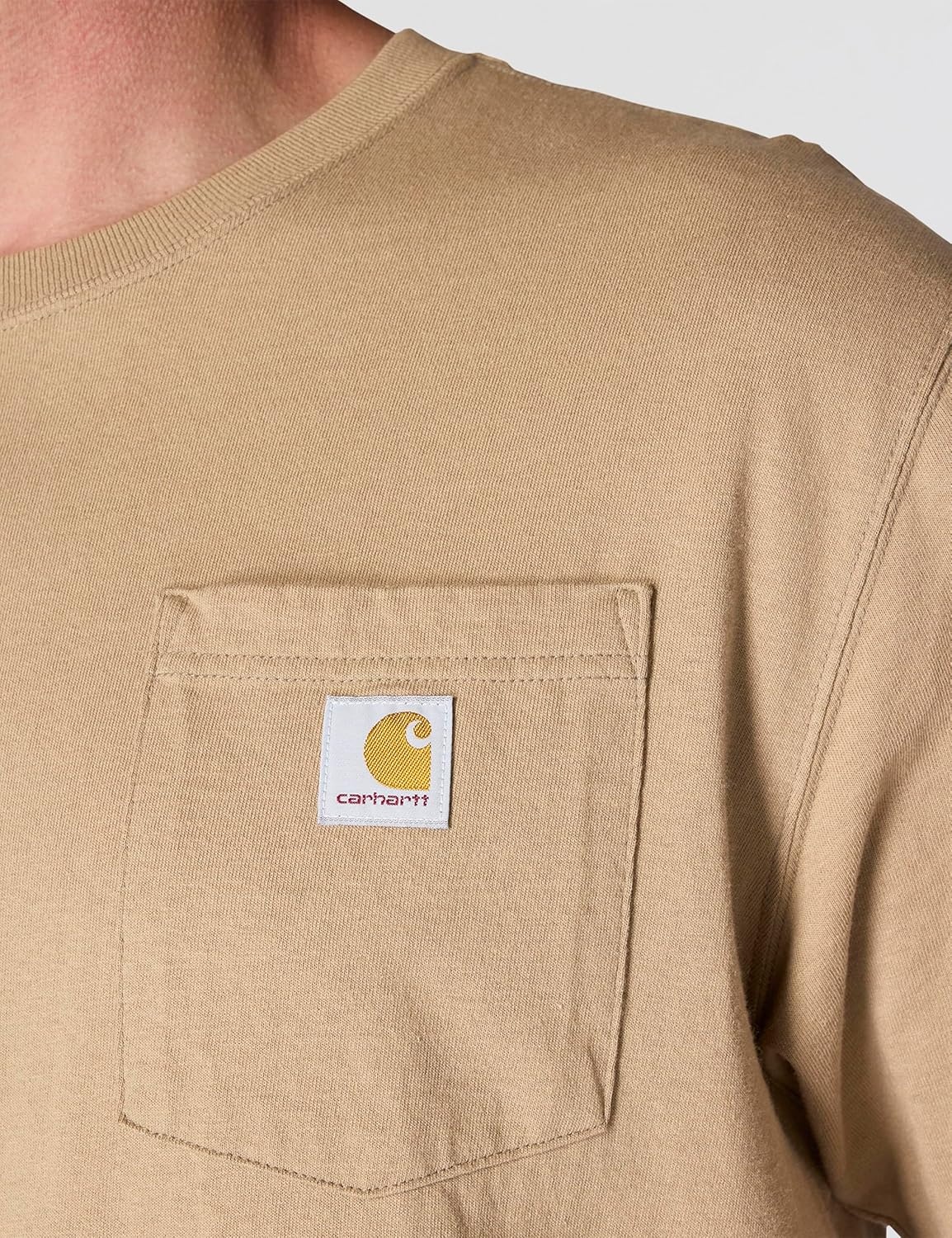 image:imageCarhartt Mens Iconic K87 Pocket TShirtDesert