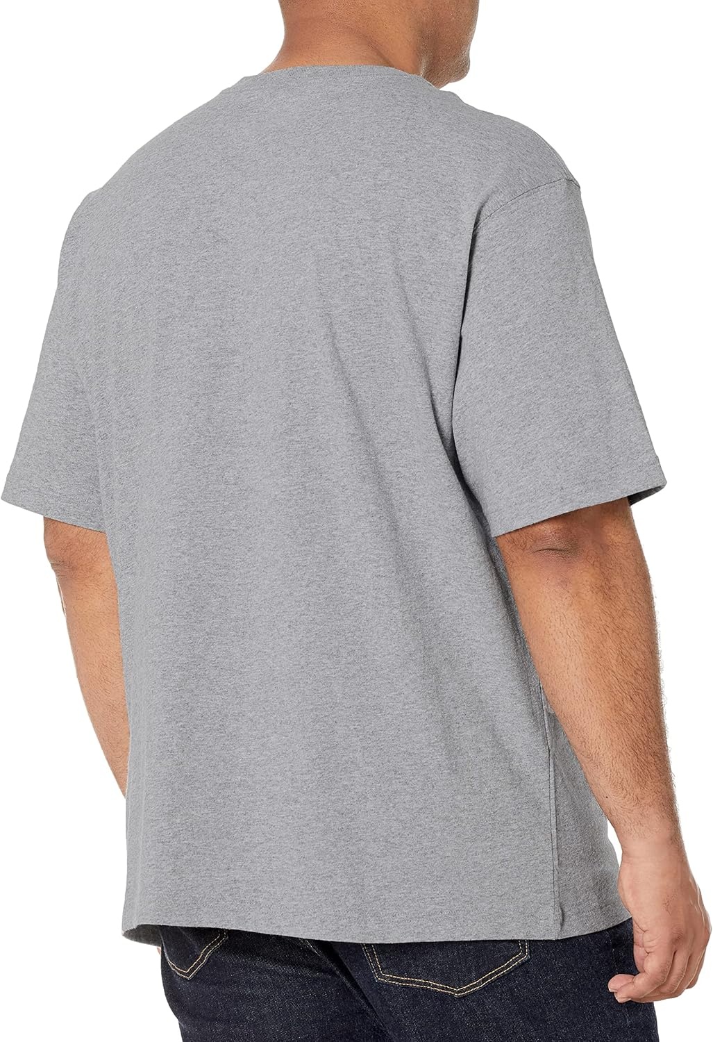 image:imageCarhartt Mens Iconic K87 Pocket TShirtHeather Grey