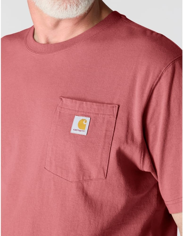 image:imageCarhartt Mens Iconic K87 Pocket TShirtLight Amber