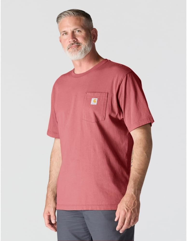 image:imageCarhartt Mens Iconic K87 Pocket TShirtLight Amber