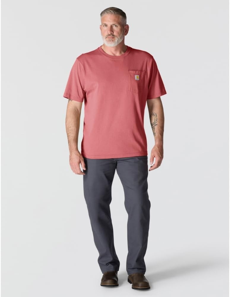 image:imageCarhartt Mens Iconic K87 Pocket TShirtLight Amber