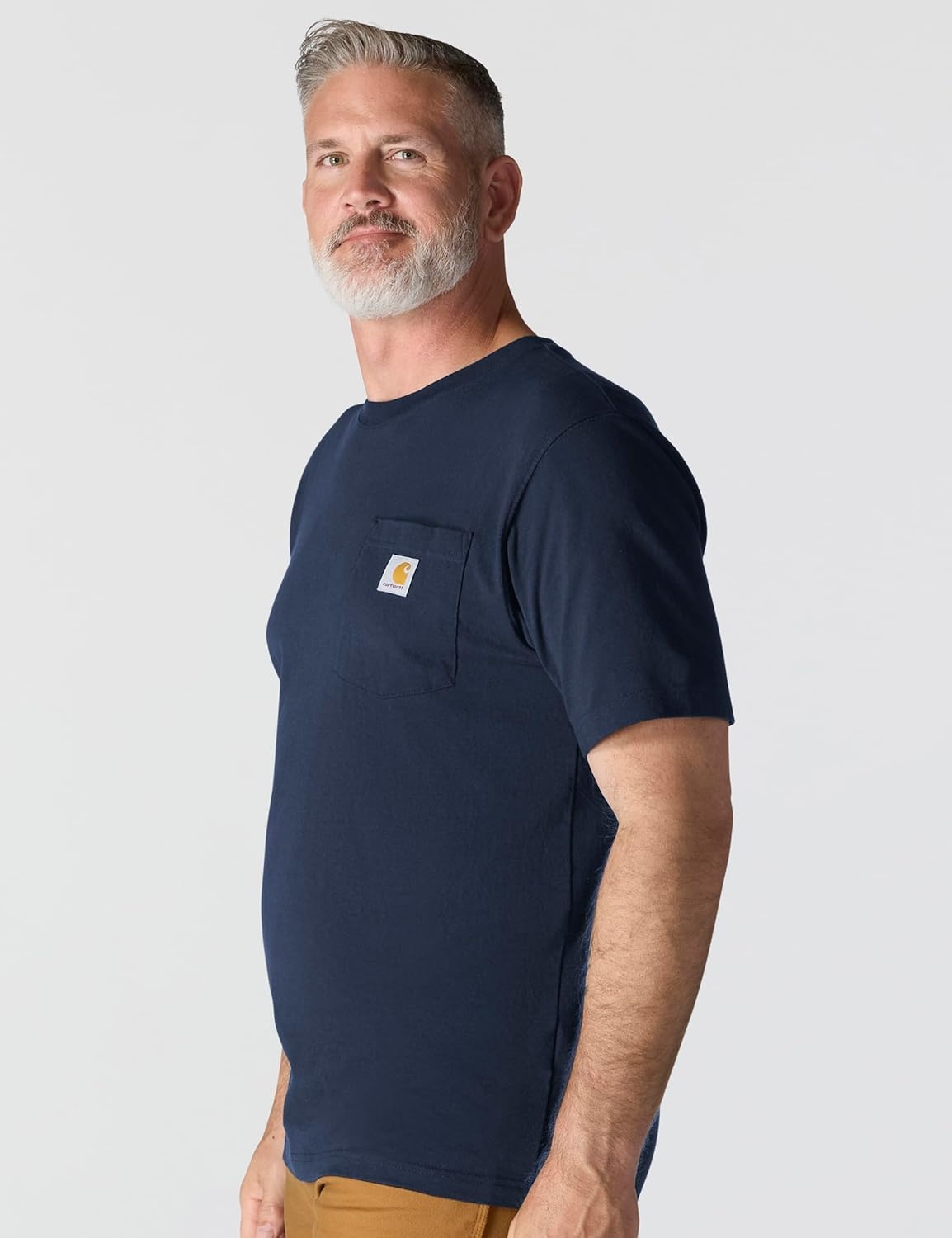 image:imageCarhartt Mens Iconic K87 Pocket TShirtNavy