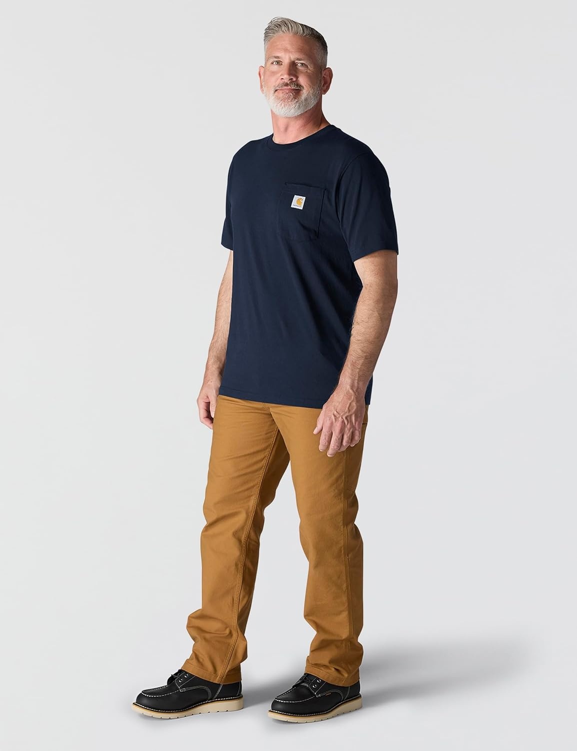 image:imageCarhartt Mens Iconic K87 Pocket TShirtNavy