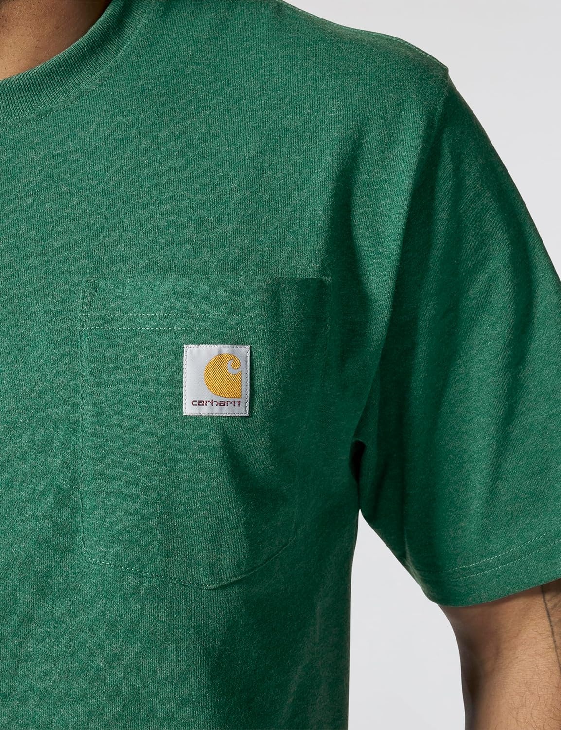 image:imageCarhartt Mens Iconic K87 Pocket TShirtNorth Woods Heather