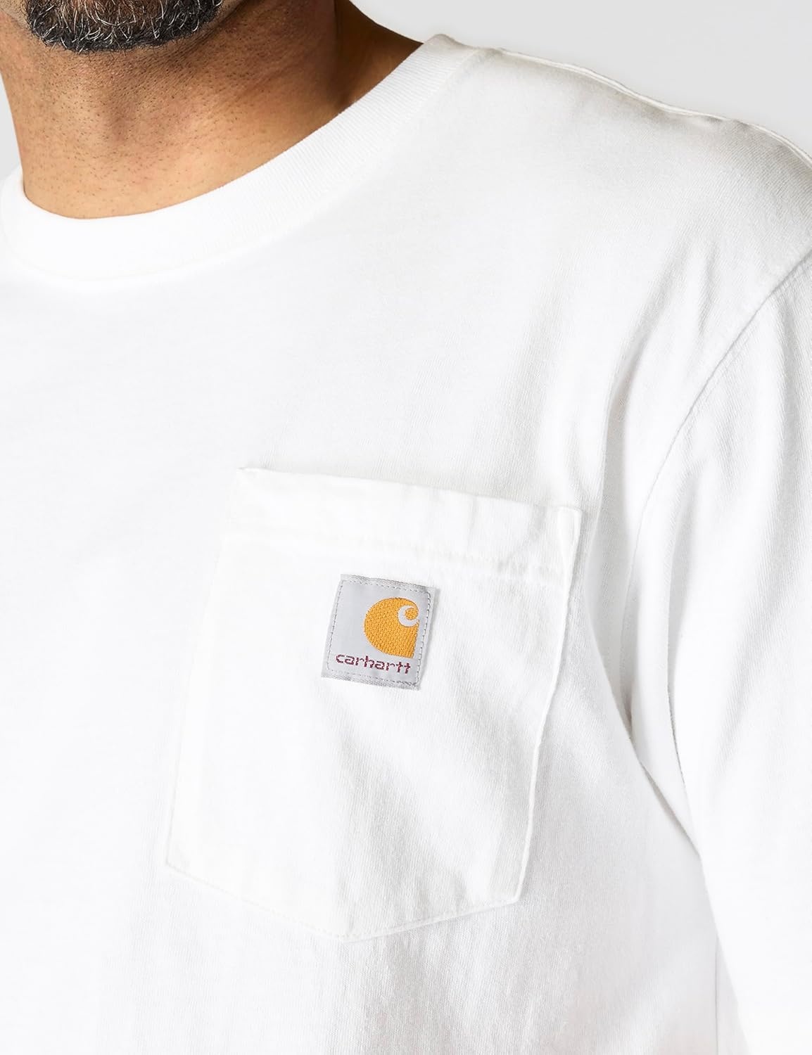 image:imageCarhartt Mens Iconic K87 Pocket TShirtWhite