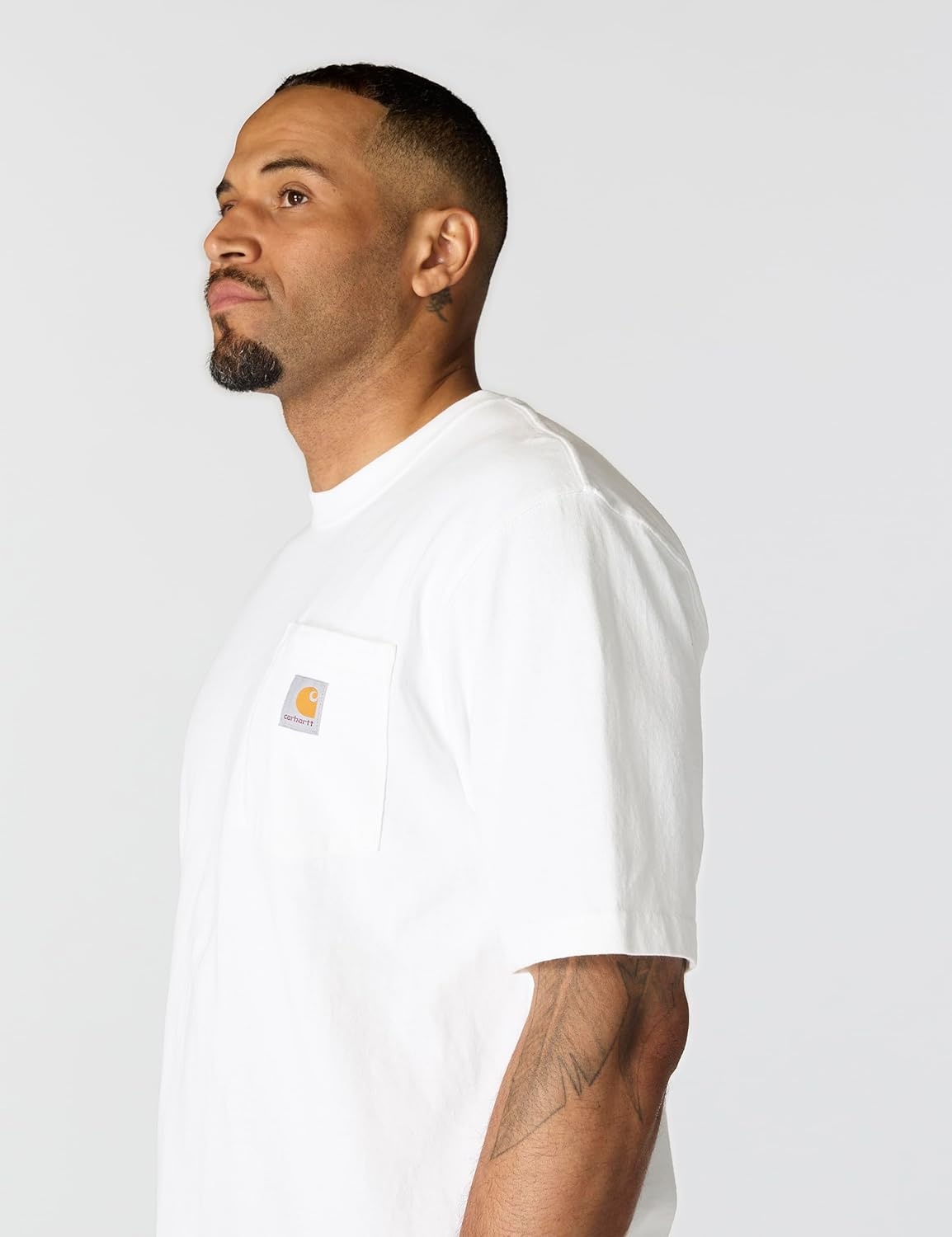 image:imageCarhartt Mens Iconic K87 Pocket TShirtWhite