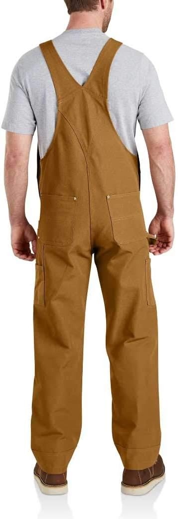 image:imageCarhartt Mens Iconic R01 Duck Bib OverallBlack