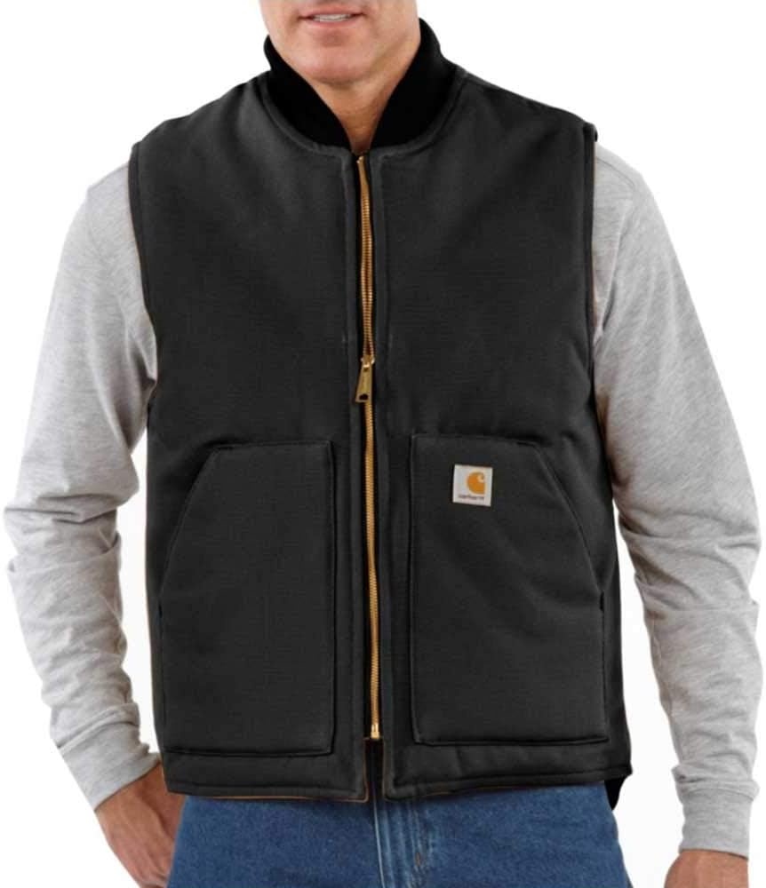image:imageCarhartt Mens Iconic V01 Firm Duck VestBlack