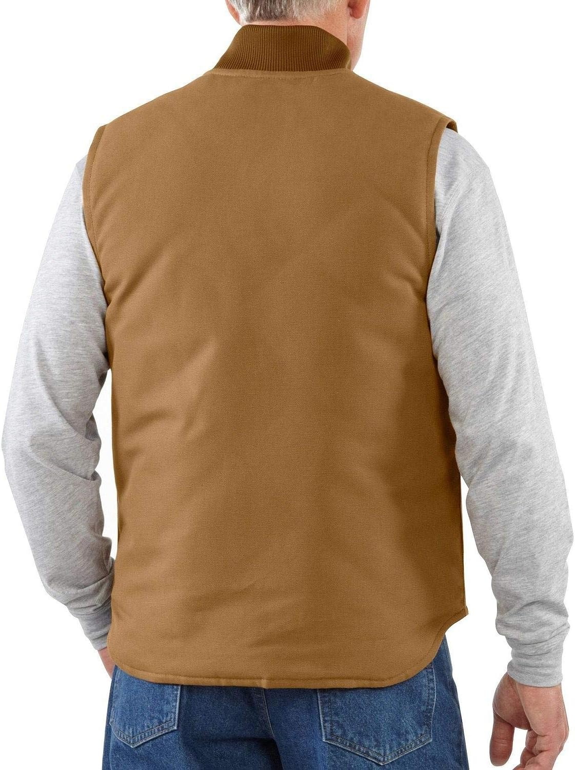 image:imageCarhartt Mens Iconic V01 Firm Duck VestBrown
