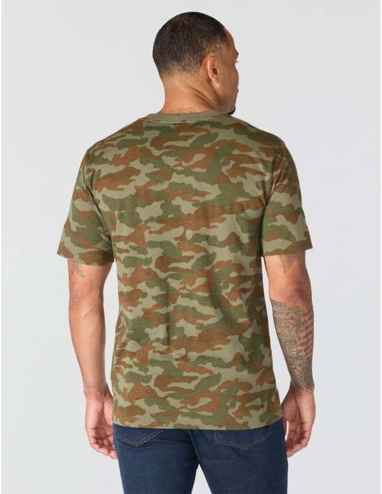 image:imageCarhartt Mens Irvine Relaxed Camo TShirtArmy Green Camo
