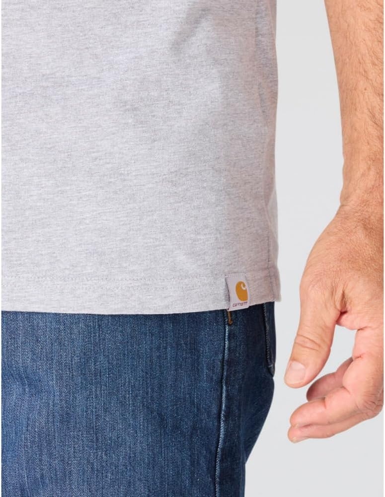 image:imageCarhartt Mens Irvine Relaxed TShirtHeather Gray