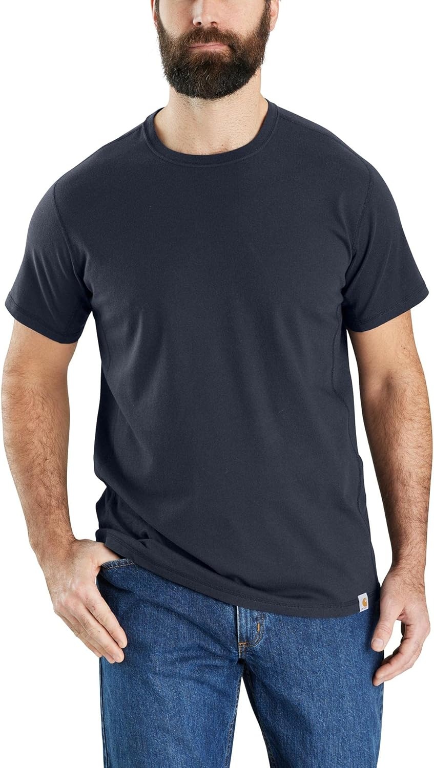 image:imageCarhartt Mens Irvine Relaxed TShirtNavy Closeout