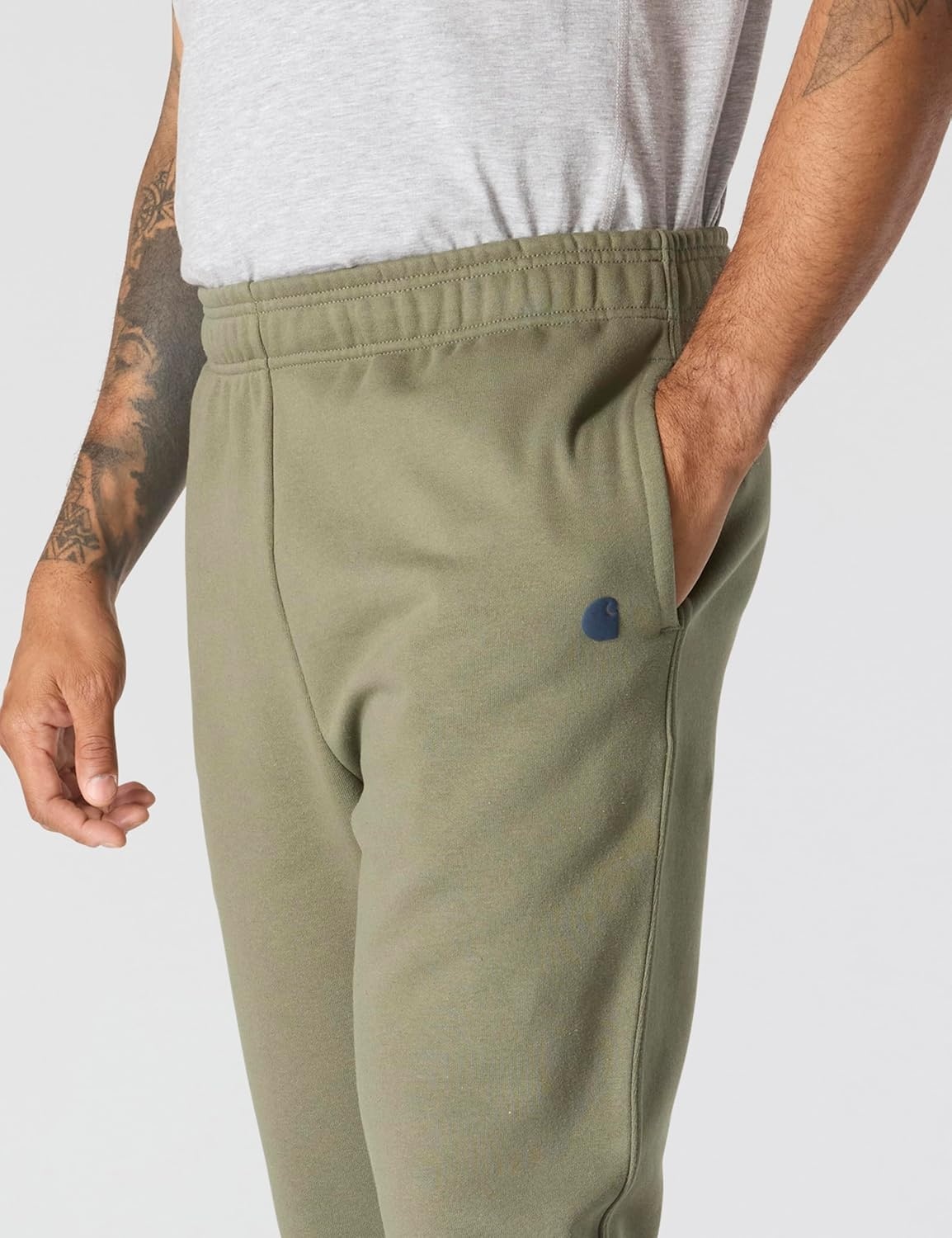 image:imageCarhartt Mens Loose Marquette SweatpantDusty Olive