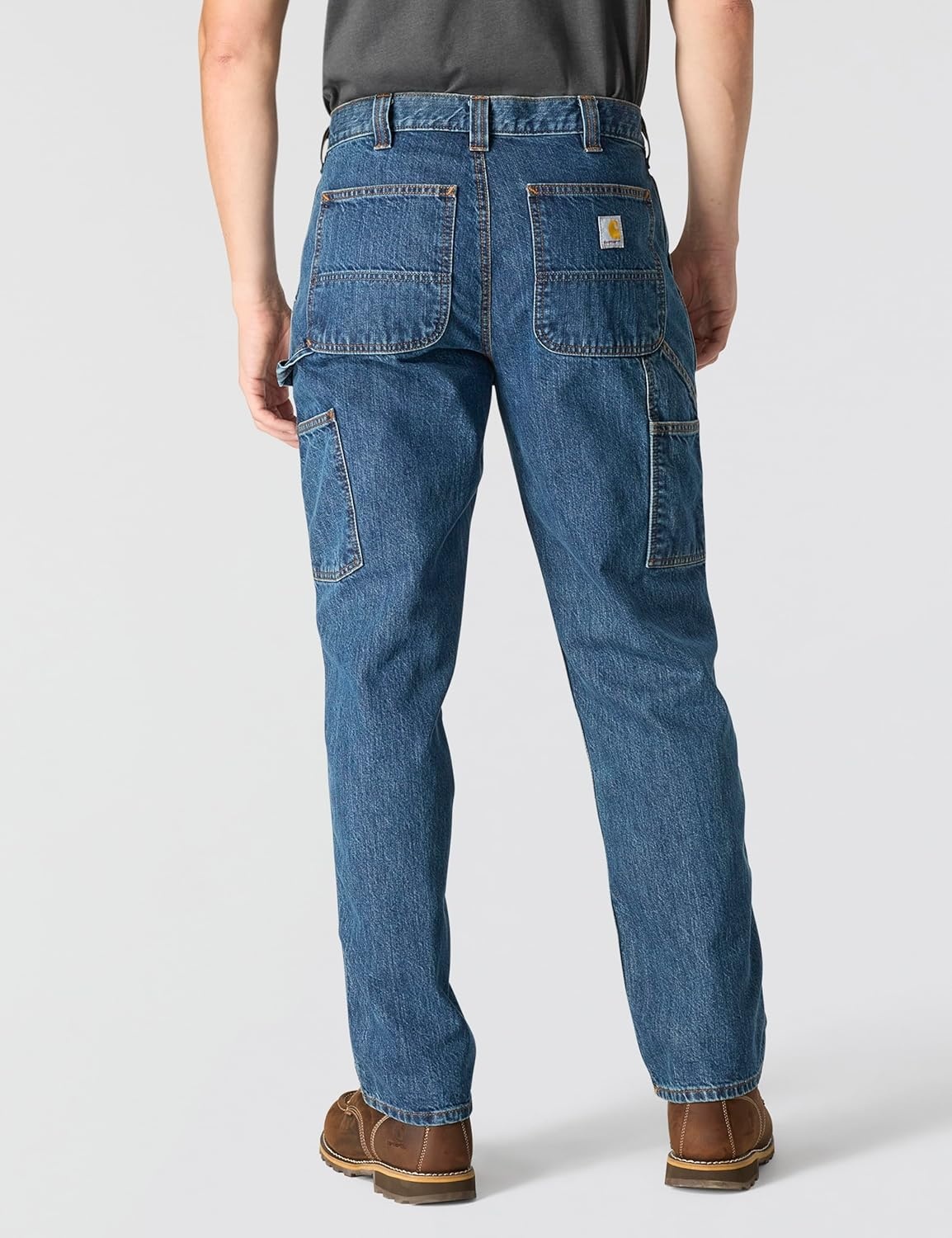 image:imageCarhartt Mens Loose Straight Denim DungareeCanal