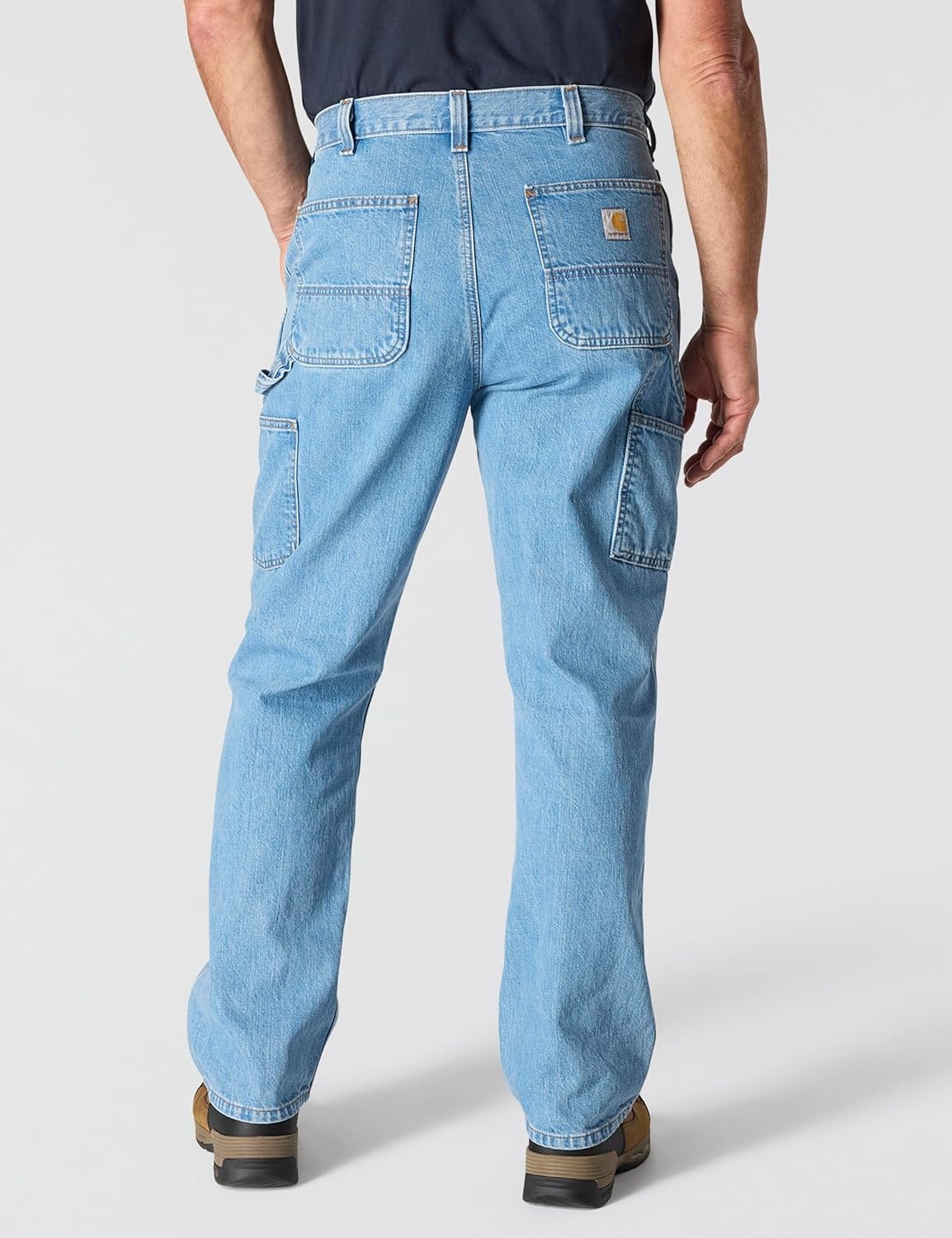 image:imageCarhartt Mens Loose Straight Denim DungareeCove