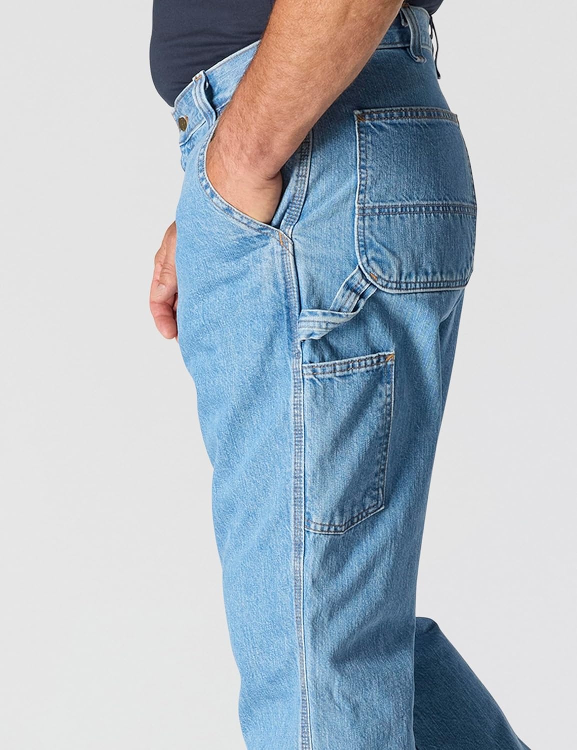 image:imageCarhartt Mens Loose Straight Denim DungareeCove
