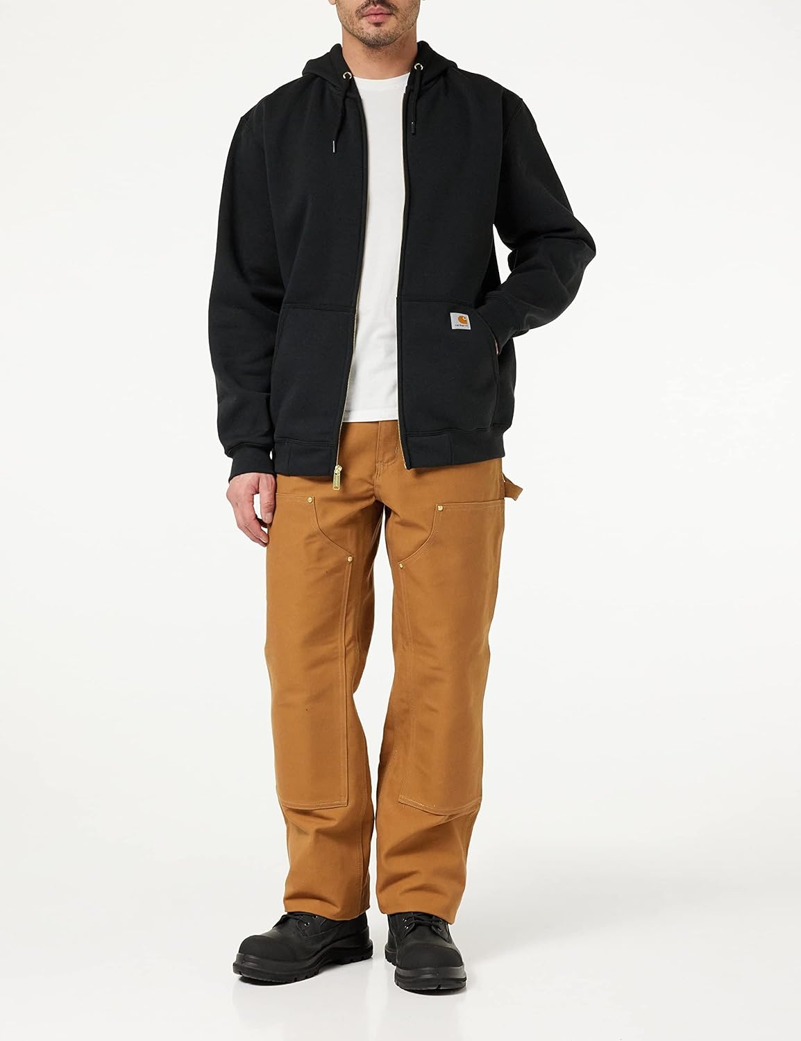 image:imageCarhartt Mens Marquette FullZip SweatshirtBlack