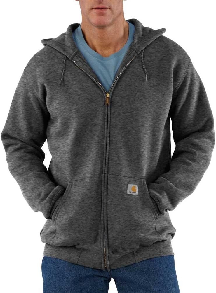 image:imageCarhartt Mens Marquette FullZip SweatshirtCarbon Heather