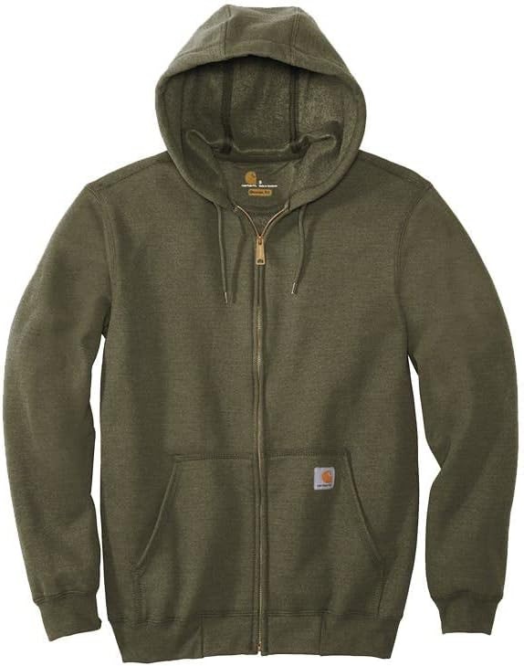 image:imageCarhartt Mens Marquette FullZip SweatshirtMoss